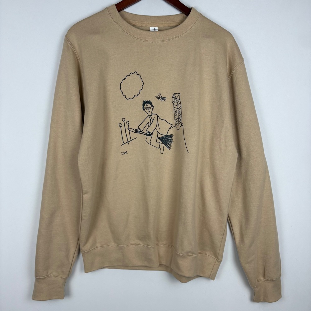 Harry Potter Quidditch Graphic Just Hoods Sweatshirt